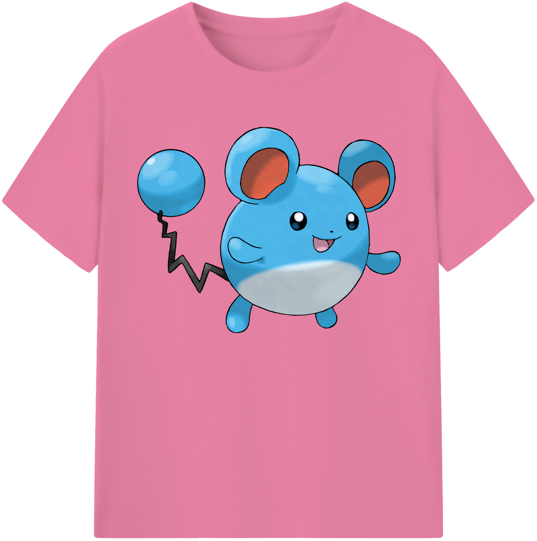（画像用） ポケットモンスター Pokémon 綿100％半袖Tシャツ（フロントプリント）
